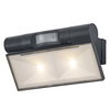 ENDURA Style USB Adjustable Up-Down Double Sensor IP44 Dark Grey