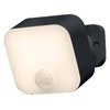 ENDURA Style USB Adjustable Square Sensor IP54 Dark grey