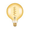 Vintage 1906 Globe 28 Filament DIM 4W 820 Gold E27