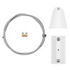 Tracklight Suspension Kit White