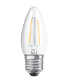 LED Classic B 40 Filament DIM P 4.8W 827 Clear E27