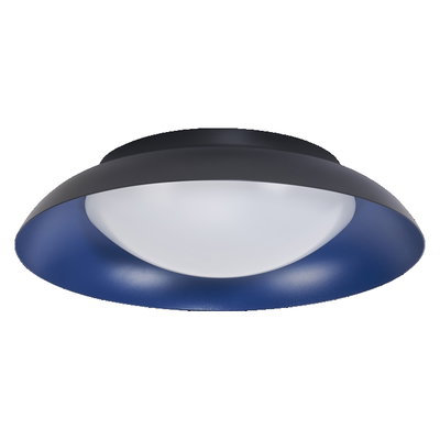Orbis Plate 310MM 19W 830 Click DIM Black and Blue