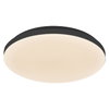 Essential Orbis IP44 390mm 24W 830 Black