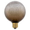 DECOR LED FLAT LAMP 3.5W 827 E27 Non-Dim  IN CRACKED GLASS ROUND BROWN