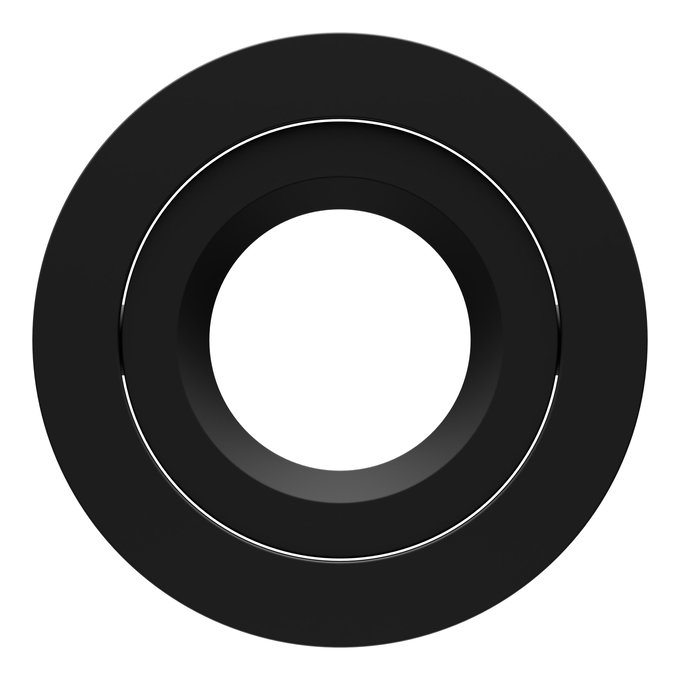 SP CBO IP65/5X RING ADJ ROUND BK