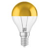 LED SUPERSTAR CLASSIC P 35 COB 3.4W 827 Mirror gold E14