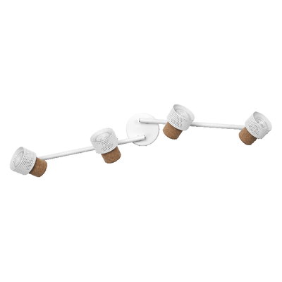 Decor Spot Cork GU10 White 4x3.4W 927 DIM