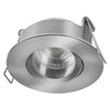 Spot Set Recess GU10 IP65 Press 4.5W 827 Satin Nickel