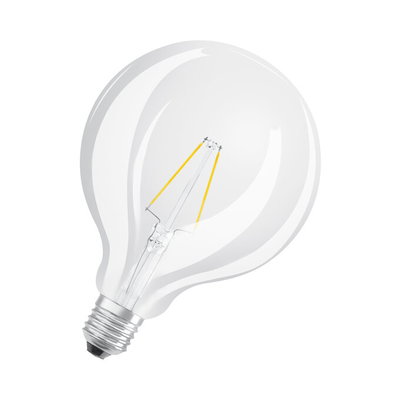 LED Star Globe 125 25 Filament 2.5W 827 Clear E27