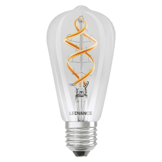 SMART+ WiFi Filament Edison Multicolour RGBW 30  4.5 W/2700 K E27