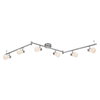 LED Spot Vase 6xG9 Brushed Nickel
