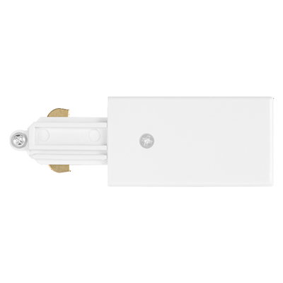 Tracklight Supply Connector White