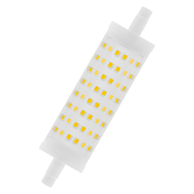 LED Line 118 125 300° DIM 15W 827 Clear R7s