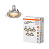 Spot Essential 5x2.6W GU10 Brushed Nickel