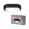 LED Bulkhead Motus Oval 15W CCT Sensor Black
