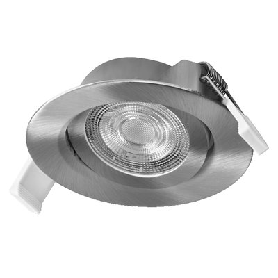 Spot Set Adj Simple Dim 3 x 4.9W 2700K Brushed Nickel