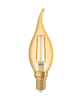 Vintage 1906 Classic BA 12 Filament 1.5W 824 Gold E14