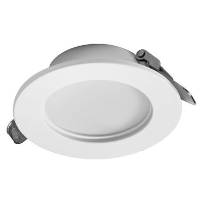 LED Downlight Set IP44 Dim Slim 97mm 4.5W Metal 830 White