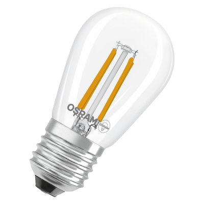 LED Superstar Mini Edison ST45 40 Filament DIM 3.4W 827 Clear E27