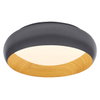 Orbis Livia 300MM 16W 830 Click DIM Grey and Wood Decor