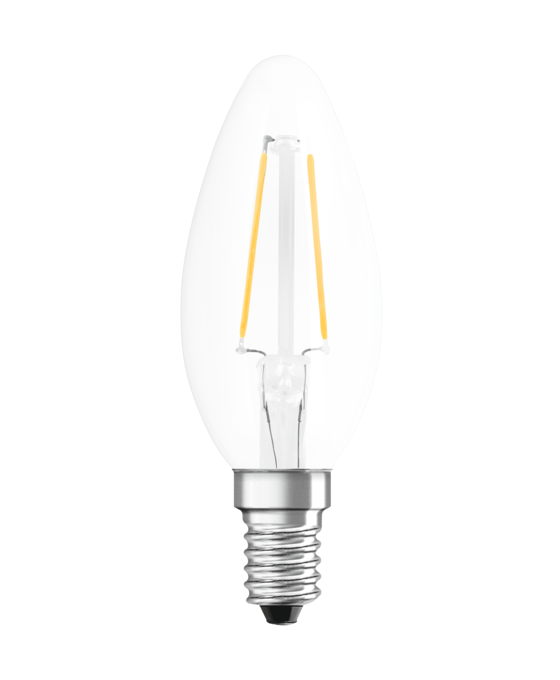 LED Classic B 25 Filament P 2.5W 827 Clear E14