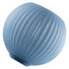 DECOR LED FLAT LAMP 3.5W 827 E27 Non-DIM IN COLOURED GLASS GLOBE BLUE
