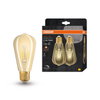 Vintage 1906 Edison 55 Filament DIM 6.5W 824 Gold E27
