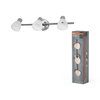 LED Spot Vase 3xG9 Brushed Nickel