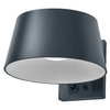 ENDURA  Style Solar Sensor Wall Brella IP54 Dark Grey