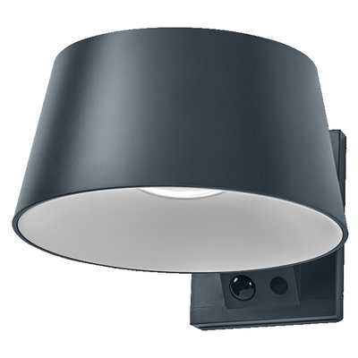 ENDURA  Style Solar Sensor Wall Brella IP54 Dark Grey