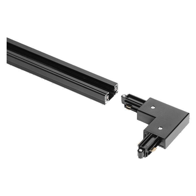 Tracklight Corner Connector Black
