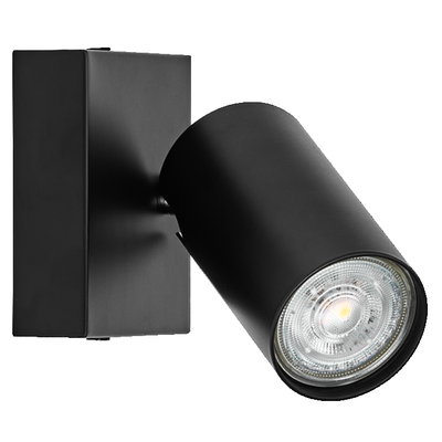 LED Spot Octagon GU10 Black 1x3.4W 927 DIM