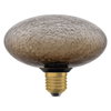 DECOR LED FLAT LAMP 3.5W 827 E27 Non-Dim  IN CRACKED GLASS FLATTENED BROWN
