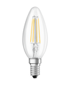 LED Classic B 40 Filament P 4W 827 Clear E14