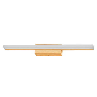 Orbis Mirror 60CM Click CCT DIM IP44 Wood Decor