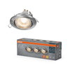 Spot Set Recess GU10 Adjustable 4.5W 827 Satin Nickel