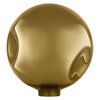 DECOR LED FLAT LAMP 3.5W 827 E27 Non-DIM IN ELECTRO GLASS MEDIUM GOLD