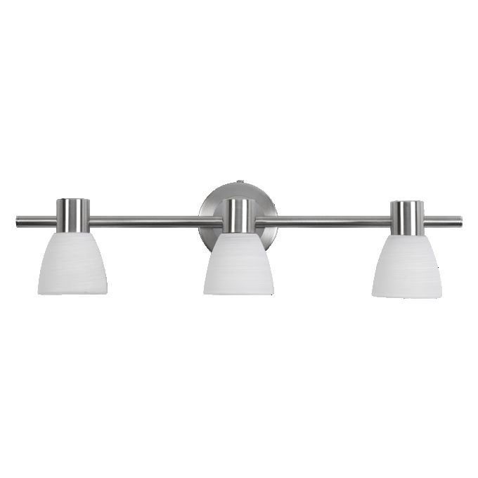 LED Spot Vase 3xG9 Brushed Nickel