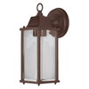 ENDURA Classic Lantern Square M E27 Rusty