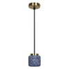 Decor Terrazzo Ball Pendant 1XGU10 Blue