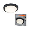 LED Bulkhead Style Round 24W CCT Black