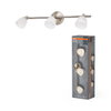 LED Spot Cup 3xG9 Brushed Nickel