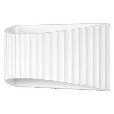 Decor Plaster Band Flat Wall 290 1XE27 White