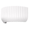 Decor Plaster Routes Wall Up 310 1XE27 White