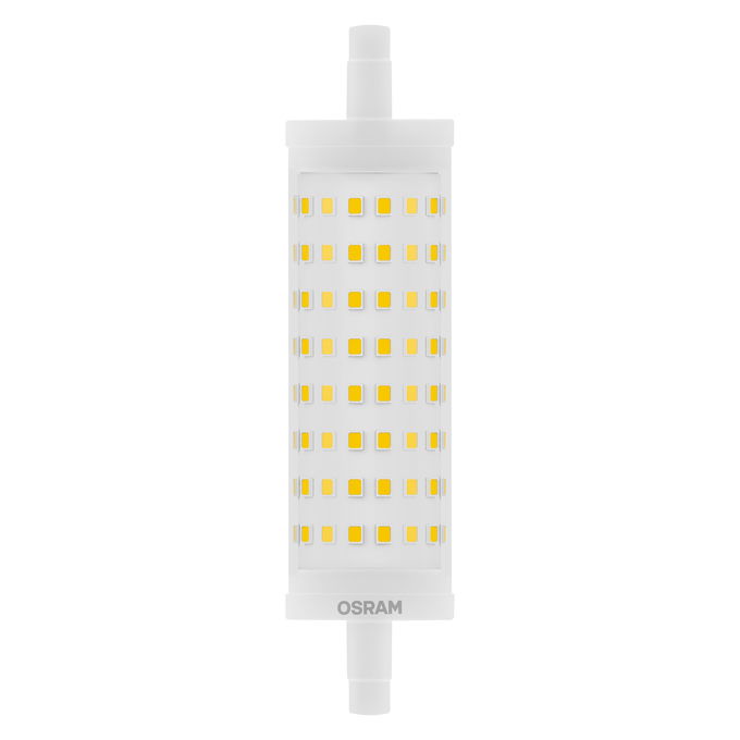 LED Line 118 125 300° DIM 15W 827 Clear R7s