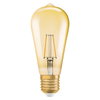 Vintage 1906 Edison 22 Filament 2.5W 824 Gold E27