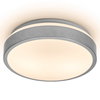 Essential Orbis E27 280mm 2 Lamp Silver