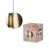 Decor Folded Globe Pendant E27 Gold