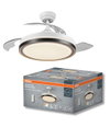 Ceiling Fan Retractable 1070 66W White