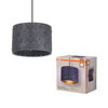 Decor Felt Weaving Pendant 280 mm E27 Dark Grey